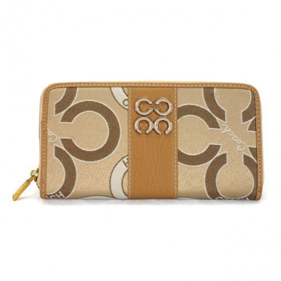 Coach Waverly Flower Charm Large Yellow Wallets EEH | Coach Outlet Canada